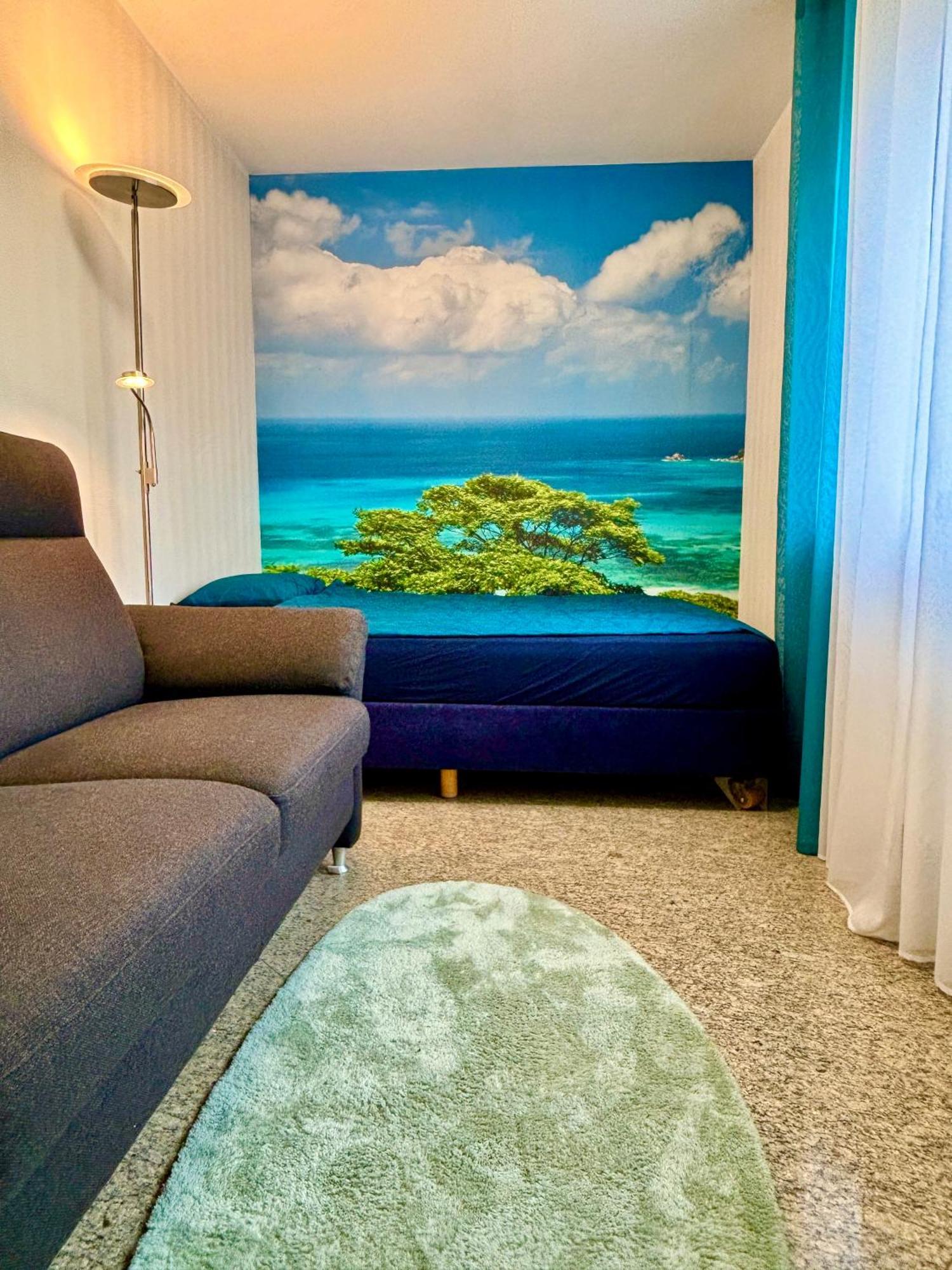 Wolkenzimmer Mit 140 Cm Bett Im Erdgeschoss 셀리겐슈타트 외부 사진