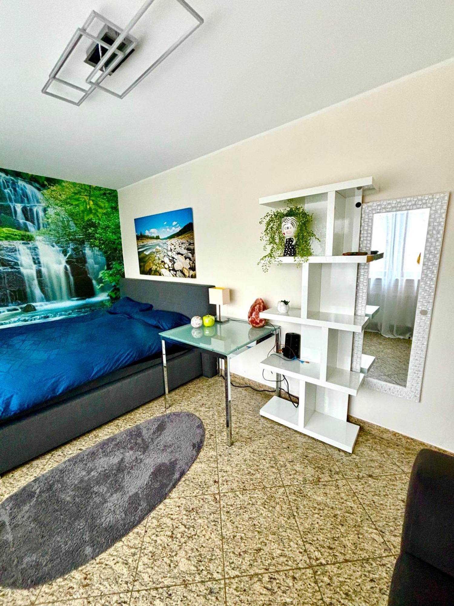 Wolkenzimmer Mit 140 Cm Bett Im Erdgeschoss 셀리겐슈타트 외부 사진