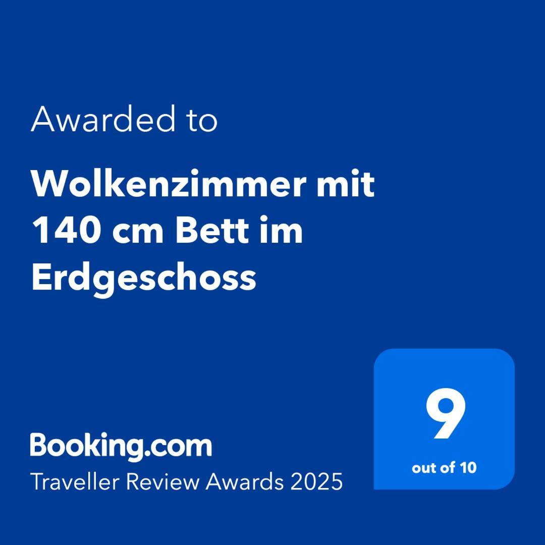 Wolkenzimmer Mit 140 Cm Bett Im Erdgeschoss 셀리겐슈타트 외부 사진